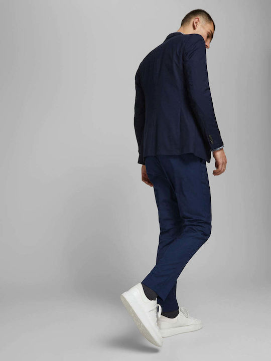 Pantaloni Elastic Dark Navy