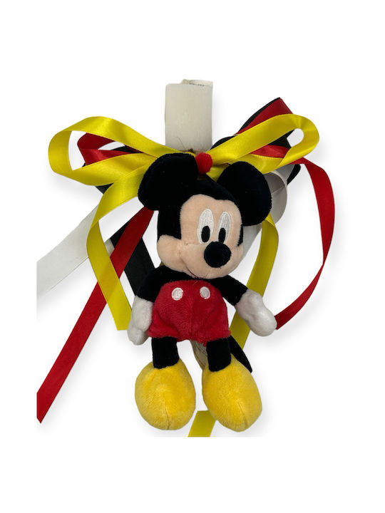 Λαμπάδα Mickey Πλακέ Λευκή Λαμπάδα Mickey Πλακέ Λευκή