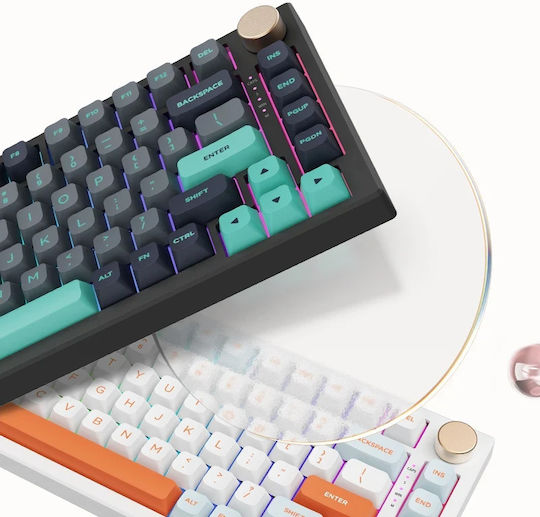 VGN N75 PRO Wireless Gaming Mechanical Keyboard with RGB lighting (English US) Gray