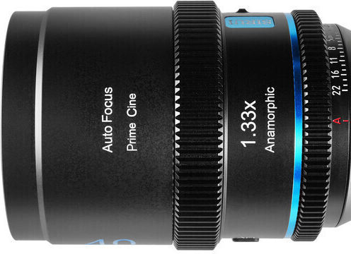 Sirui Φωτογραφικός Φακός T1.8 1.33X S35 Σταθερός για Sony E Mount Μαύρος