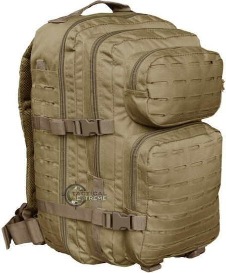 Mil-Tec Military Backpack Backpack made of Polyester Coyote 36lt