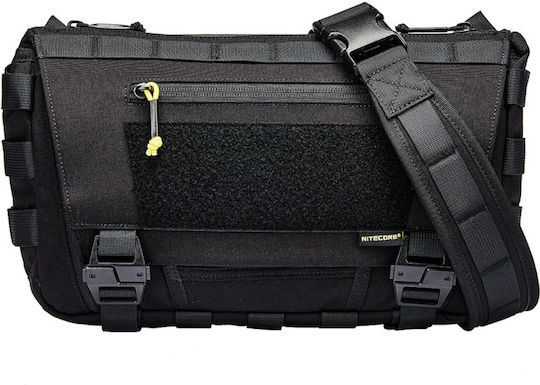 NiteCore Militärische Tasche Umhängetaschen aus Cordura Schwarz 7Es
