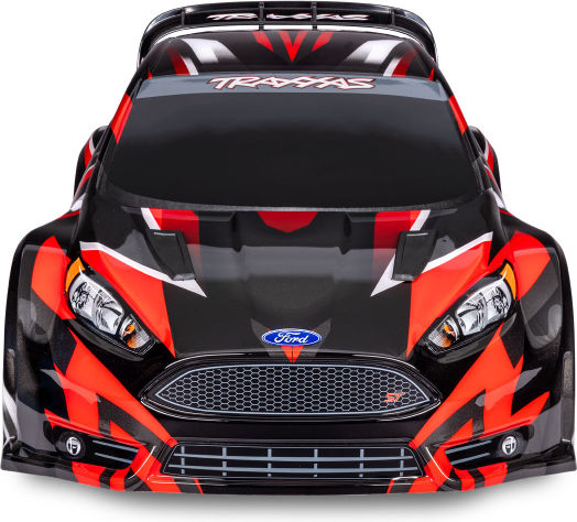 Traxxas Ford Fiesta ST Rally Τηλεκατευθυνόμενο Αυτοκίνητο 4WD Κόκκινο