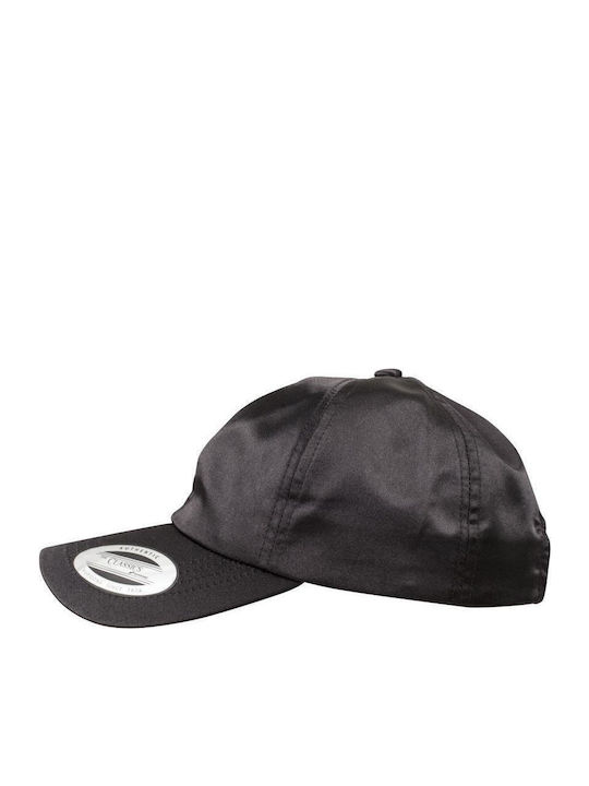 Flexfit Low Profile Satin Cap Black Fw17 6245sc-00007