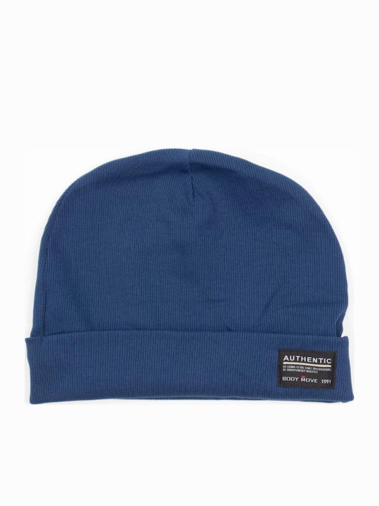 Beanie Unisex Beanie Gestrickt in Blau Farbe