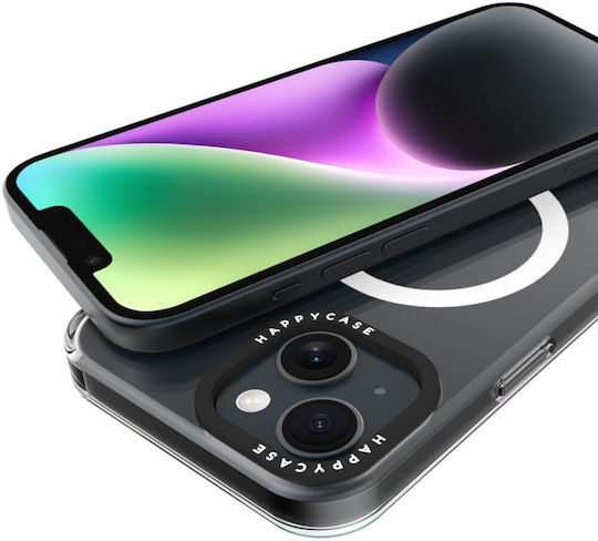 HappyCase Задна корица Пластмаса Прозрачен (iPhone 14)