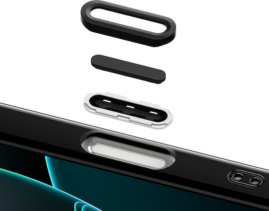 Spigen Ultra Hybrid T Back Cover Silicon / Plastic 2mm Albastru (iPhone 16 ProRealme C11)