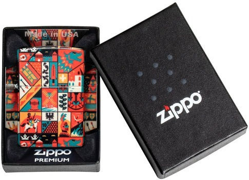 Zippo Old Ages Design 48786