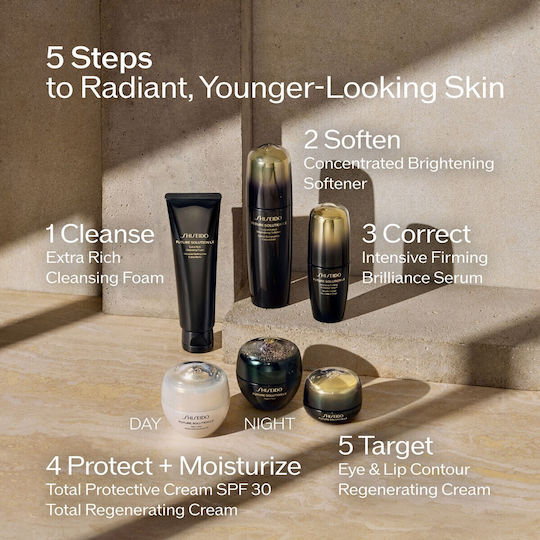 Shiseido Future Solution LX Moisturizing & Anti-aging Serum Face with Vitamin C & Collagen for Radiance & Firming 50ml
