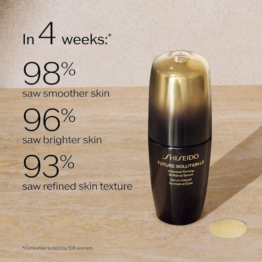 Shiseido Future Solution LX Moisturizing & Anti-aging Serum Face with Vitamin C & Collagen for Radiance & Firming 50ml