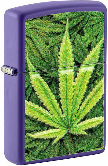 Zippo Brichetă Flacără Rezistent la vânt Cannabis