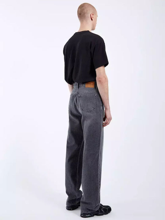 Omar Pantaloni Jeans pentru Bărbați cu Croială Relaxată Mid Grey