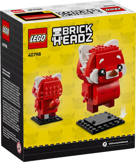 LEGO Brick Headz Red Panda Mei για 10+ Ετών 121τμχ