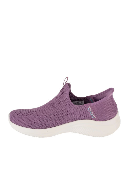 Ultra Flex Women's Slip-Ons Purple