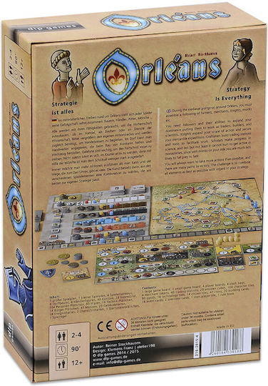 Brettspiel Orleans für 2-4 Spieler (EN) Capstone Games