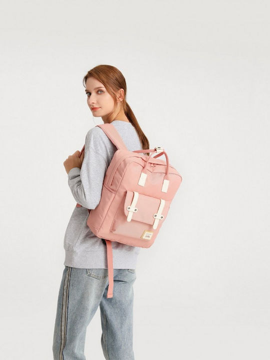 Miss Lulu Backpack Ροζ