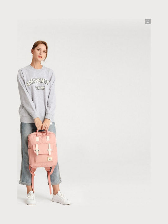 Miss Lulu Backpack Ροζ