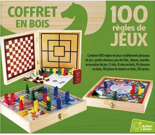 Joc de Societate 100 Game Set pentru 2-4 Jucători 3+ Ani S7124178 BigBuy