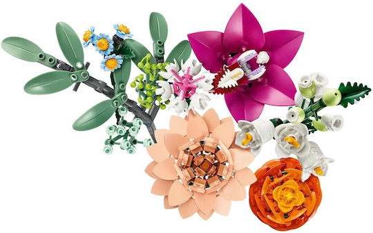 LEGO Botanical Collection Pretty Pink Flower Bouquet για 18+ Ετών 749τμχ