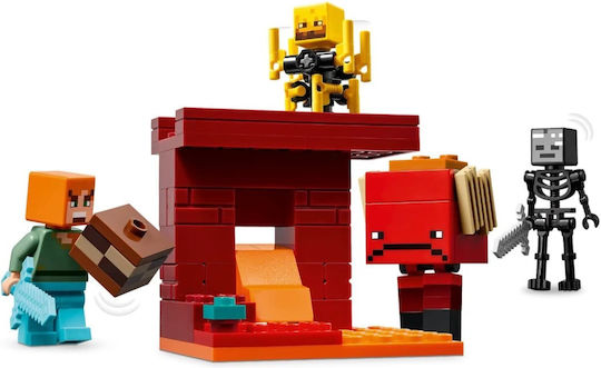 LEGO Minecraft The Nether Lava Battle for Ages 6+ 99 Pieces