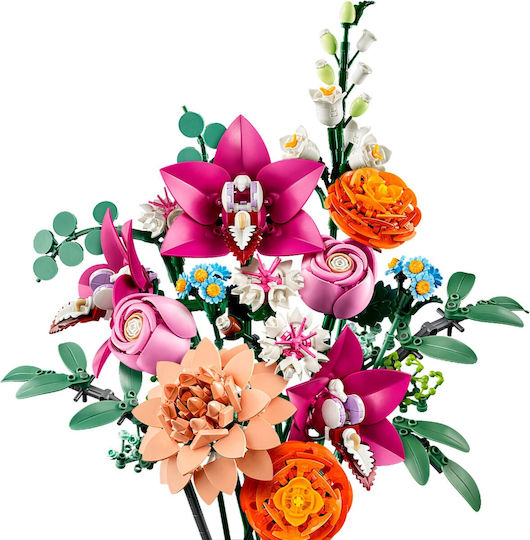LEGO Botanical Collection Pretty Pink Flower Bouquet Pentru 18+