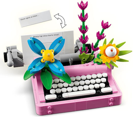 LEGO Creator 3-in-1 Typewriter with Flowers για 8+ Ετών 363τμχ