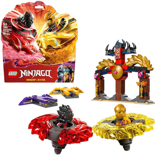 LEGO Ninjago Dragon Spinjitzu Battle Pack за 6+ Години 186 Бройки