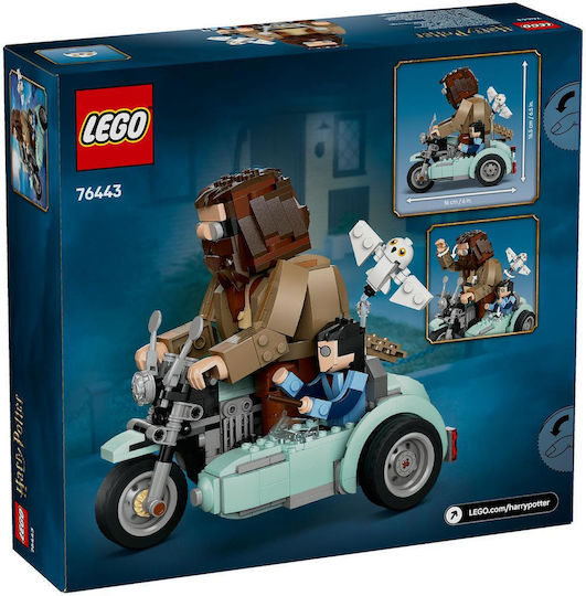 Lego Harry Potter Harry Potter TM - Hagrid & Harry's Motorcycle Ride pentru 9+ Ani 617buc