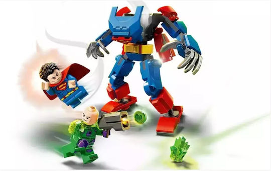 LEGO DC Super Heroes Superman Mech vs Lex Luthor for Ages 6+ 120 Pieces