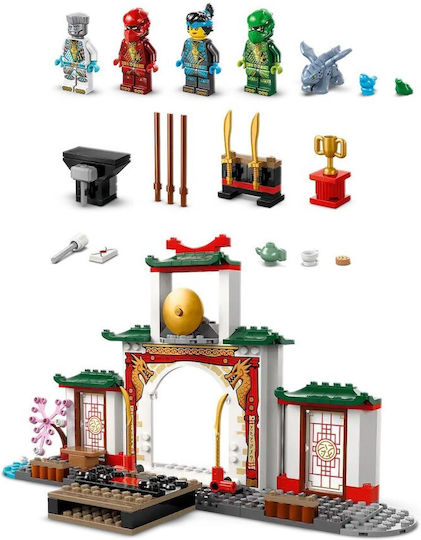LEGO Templul Ninja Spinjitzu Ninjago pentru 4+ Ani 158 Piese