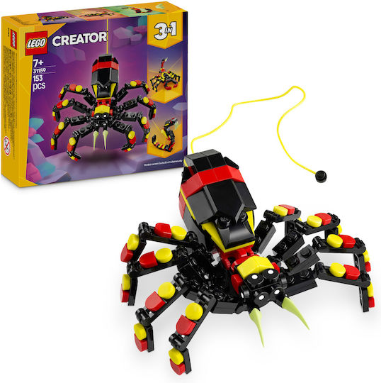LEGO Lego Creator Wild Animals Surprising Spider Für 7+ Jahre 153 Stück