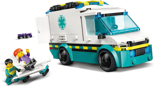 LEGO City Emergency Ambulance за 5+ Години 184 Бройки