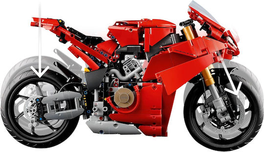 LEGO Technic Ducati Panigale V4 S Motorcycle for 18+ Years 1603 Pieces
