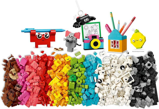 LEGO Classic Creative Happy Box for 5+ Years 680 Pieces
