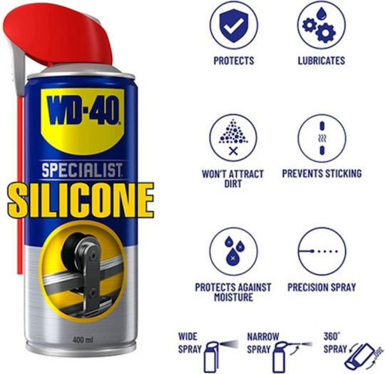Wd-40 Silikonspray 400ml 1Stück