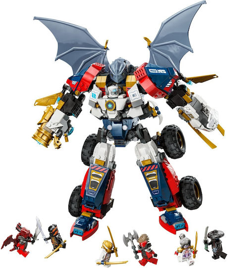LEGO Ninjago Ultra Combiner Mech Al Lui Zane Pentru 9+ Ani 1187 Bucăți