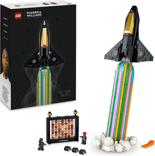 LEGO Icons Über Den Mond Mit Pharrell Williams Für 18+ Jahre 966 Stück