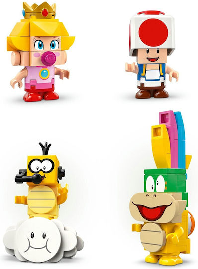 LEGO Super Mario Baby Peach & Grand Prix Set For 8+ Years 823 Pieces