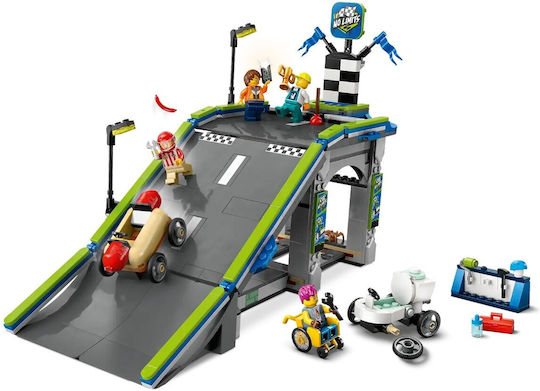 LEGO City No Limits Race Car Ramp Track for 6+ Years 436 Pieces