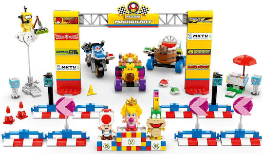 LEGO Super Mario Baby Peach & Grand Prix Set For 8+ Years 823 Pieces