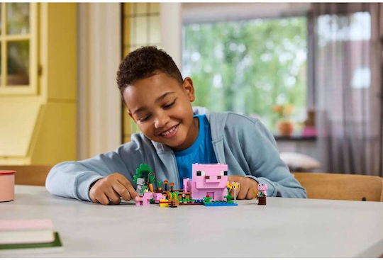 LEGO Minecraft The Baby Pig House Pentru 7+ Ani 238 Bucăți