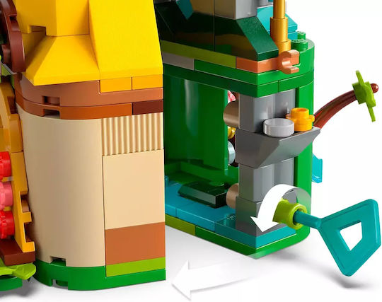 LEGO Disney Disney Princess - Distracție pe Insula Moana pentru 5+ Ani 175 Bucăți