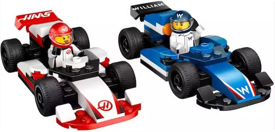 LEGO City F1® Williams Racing & Haas F1® Race Cars για 4+ Ετών 92τμχ