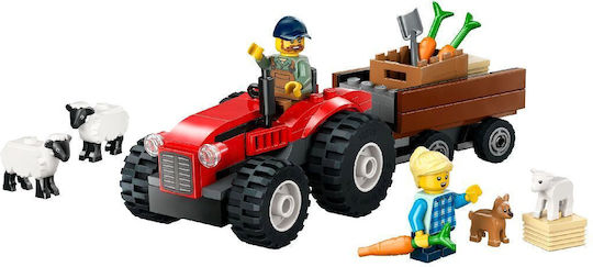 LEGO City Tractor cu Remorcă pentru 4+ Ani 116 Bucăți