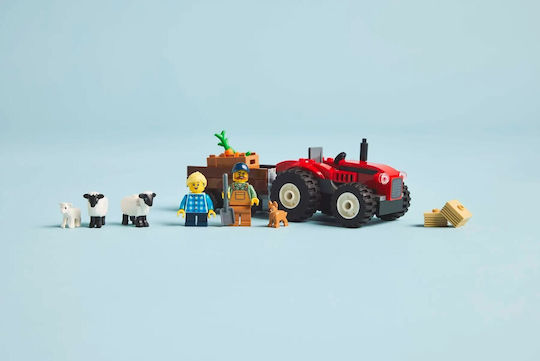 LEGO City Tractor cu Remorcă pentru 4+ Ani 116 Bucăți