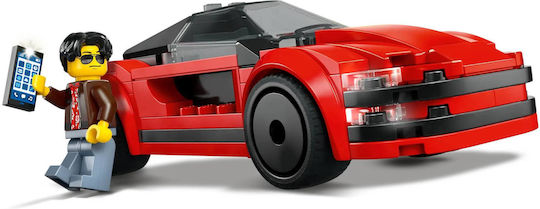 LEGO City Mașină Sport Roșie Pentru 5+ Ani 109 Bucăți