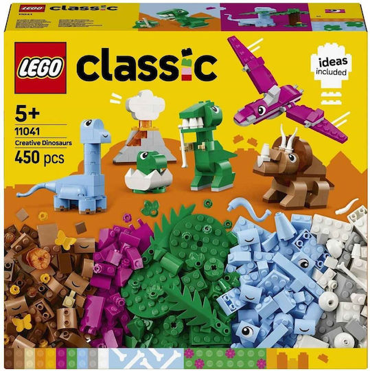 LEGO Classic Creative Dinosaurs για 5+ Ετών 450τμχ