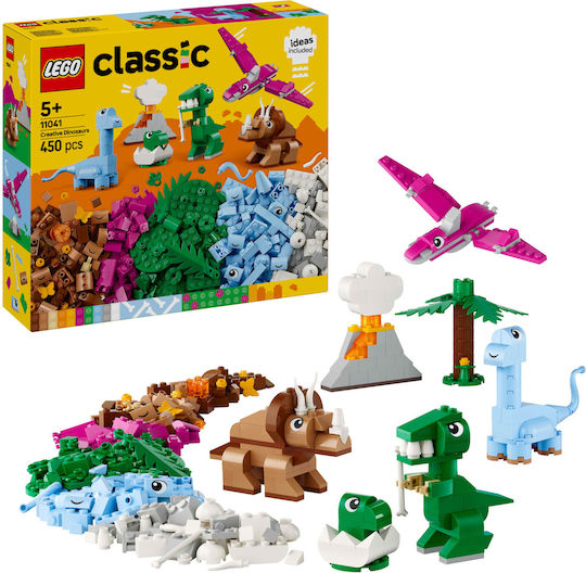 LEGO Classic Creative Dinosaurs για 5+ Ετών 450τμχ