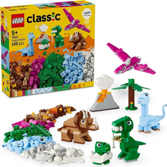 LEGO Classic Creative Dinosaurs για 5+ Ετών 450τμχ