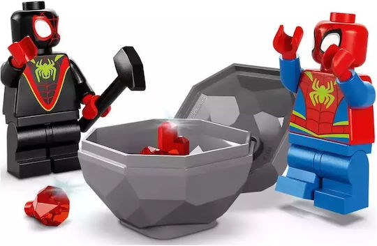 LEGO Marvel Team Spidey Dino Crawler Rescue Pentru 4+ Ani 136 Bucăți